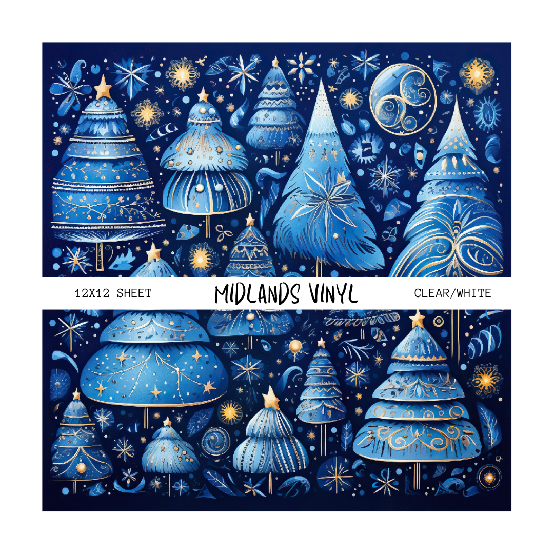 BLUE CHRISTMAS - ASSORTED PATTERNS