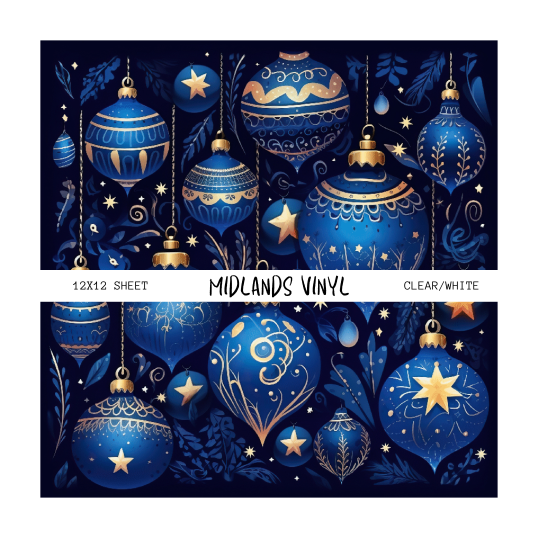 BLUE CHRISTMAS - ASSORTED PATTERNS