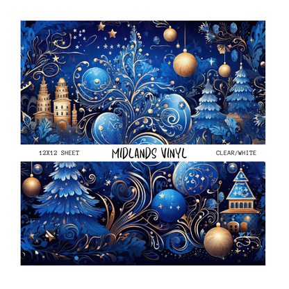 BLUE CHRISTMAS - ASSORTED PATTERNS