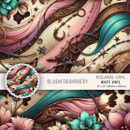 BLUSHED & BARBED COLLECTION - ASSORTED PATTERNS/SIZES