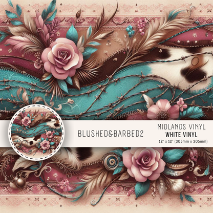 BLUSHED & BARBED COLLECTION - ASSORTED PATTERNS/SIZES