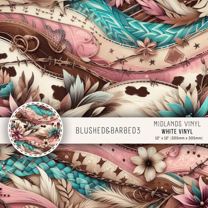 BLUSHED & BARBED COLLECTION - ASSORTED PATTERNS/SIZES