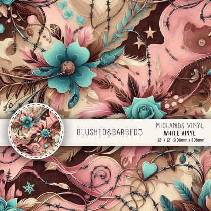BLUSHED & BARBED COLLECTION - ASSORTED PATTERNS/SIZES