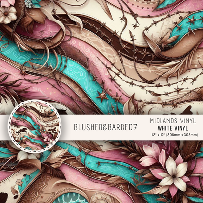 BLUSHED & BARBED COLLECTION - ASSORTED PATTERNS/SIZES