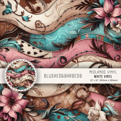 BLUSHED & BARBED COLLECTION - ASSORTED PATTERNS/SIZES