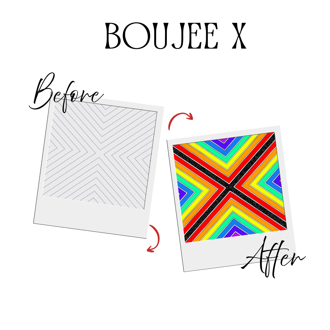 BOUJEE X PRE-CUT TEMPLATE - PLEASE READ DESCRIPTION