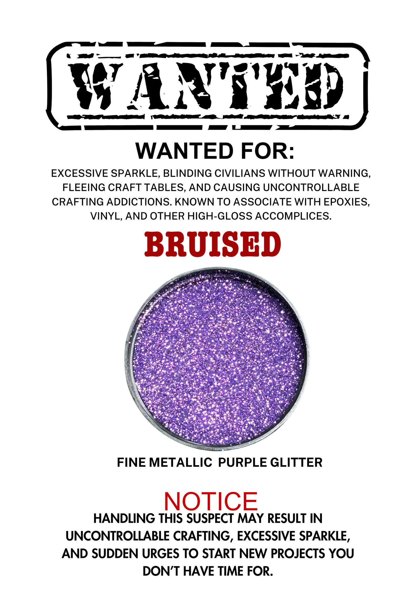 Brusied – Violet Metallic Fine