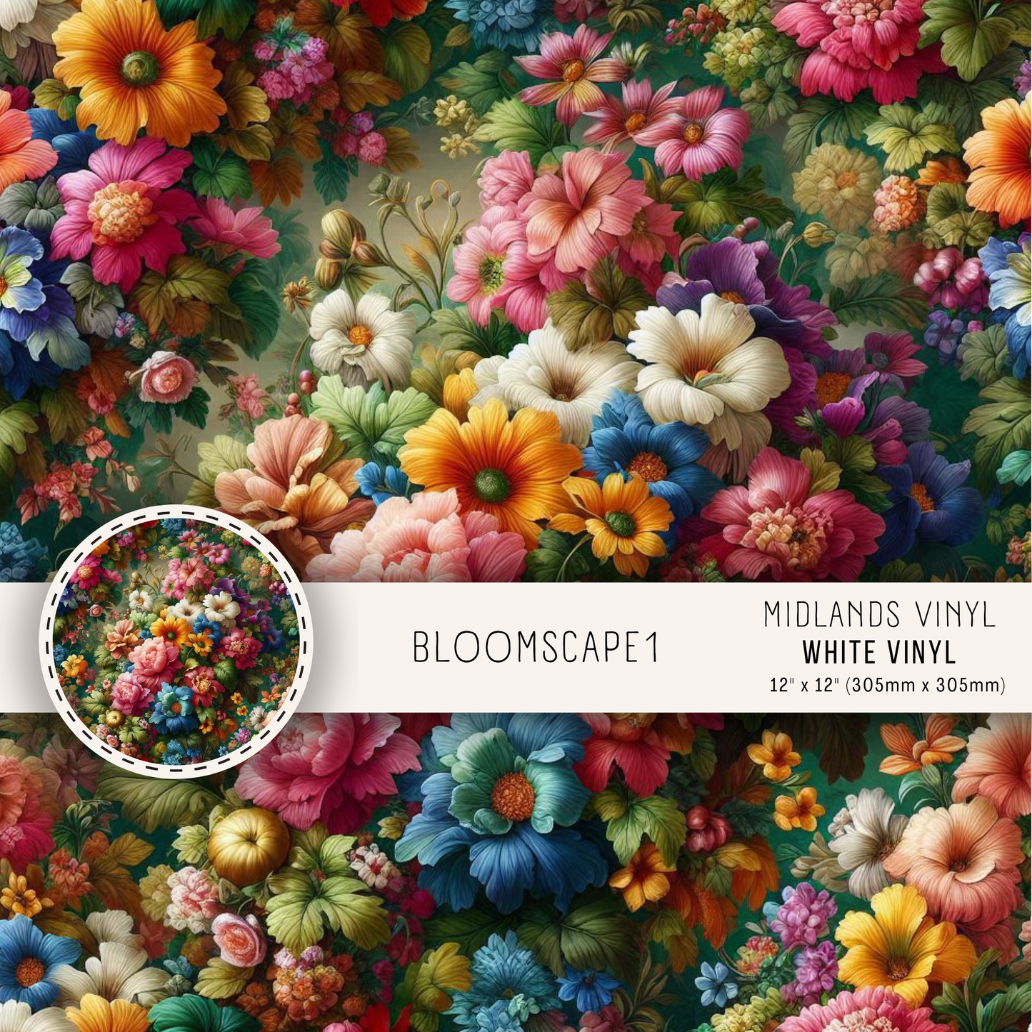 BLOOMSCAPE COLLECTION - ASSORTED SIZES/PATTERNS