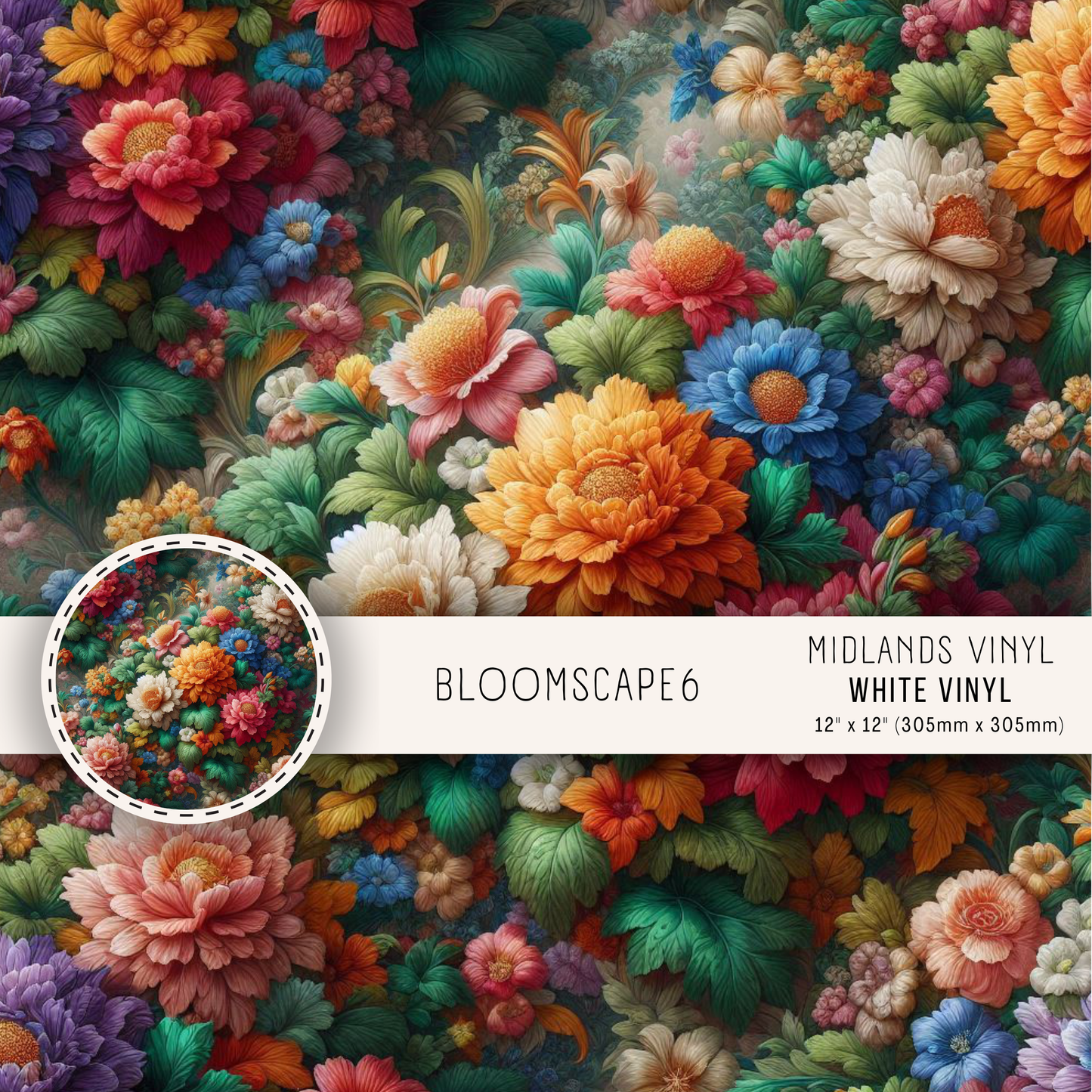 BLOOMSCAPE COLLECTION - ASSORTED SIZES/PATTERNS