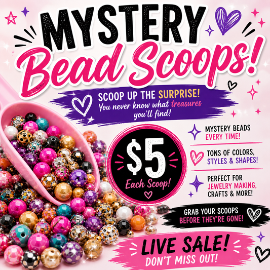 MYSTERY BEAD SCOOPS