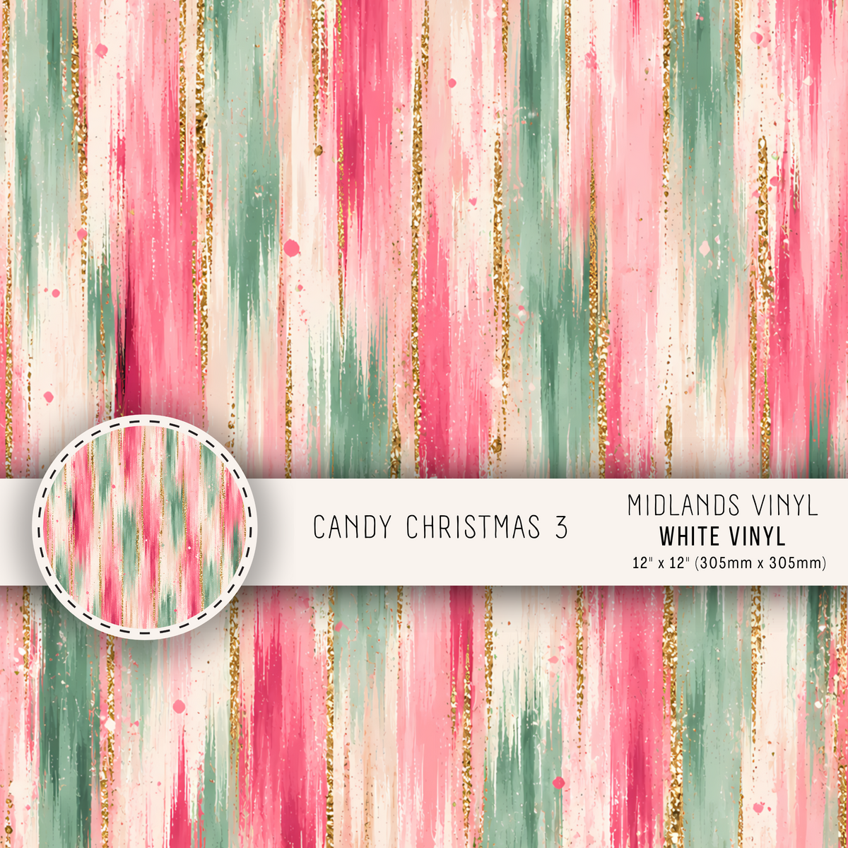 CANDY CHRISTMAS COLLECTION - ASSORTED PATTERNS/SIZES