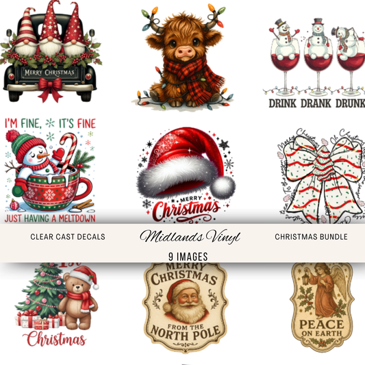 ✨ Christmas Clear Cast Bundle