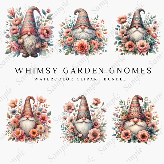 🌸 Whimsy Garden Digital Collection 🌸 - DIGITAL CLIPART ONLY!