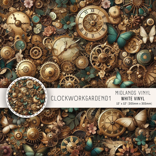 CLOCKWORK GARDEN COLLECTION - ASSORTED PATTERNS