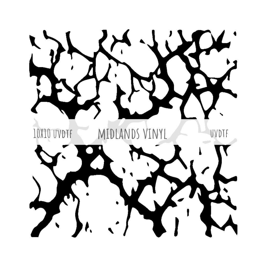 CRACKED UVDTF - ASSORTED PATTERNS