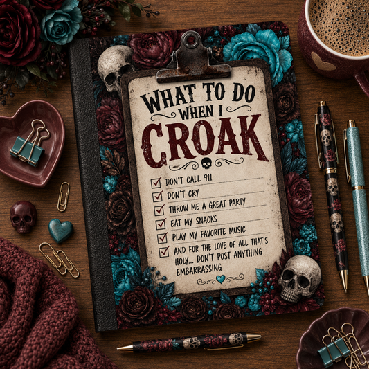 CROAK COMPOSITION NOTEBOOK