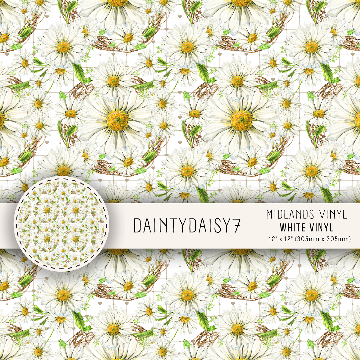 DAINTYDAISY COLLECTION - ASSORTED PATTERNS