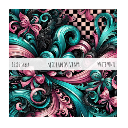 DECORATIVE CHECKERBOARD - BRAVO COLLECTION - ASSORTED PATTERNS