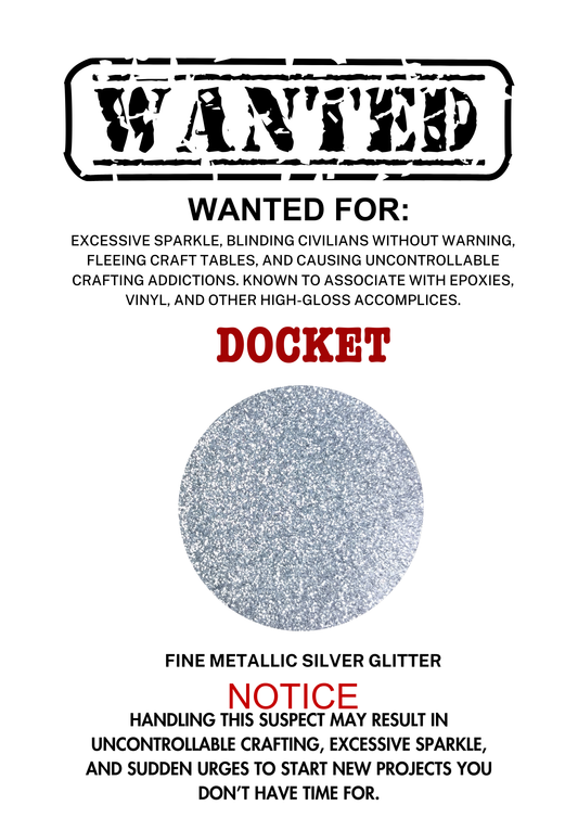 Docket - Silver Metallic Fine