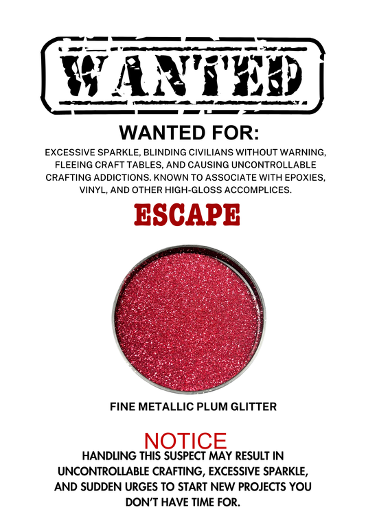 Escape – Plum Metallic Fine