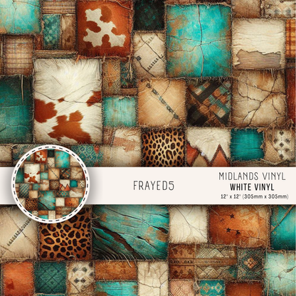 FRAYED COLLECTION - ASSORTED SIZES/PATTERNS