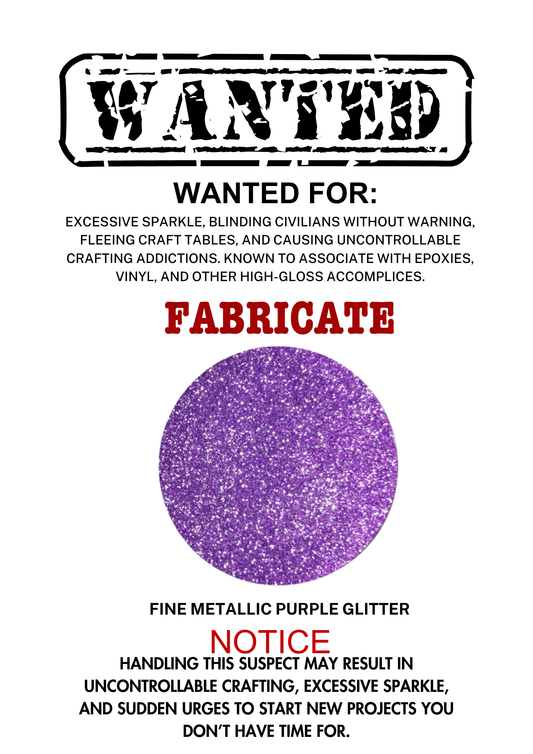 Fabricate - Purple Metallic Fine