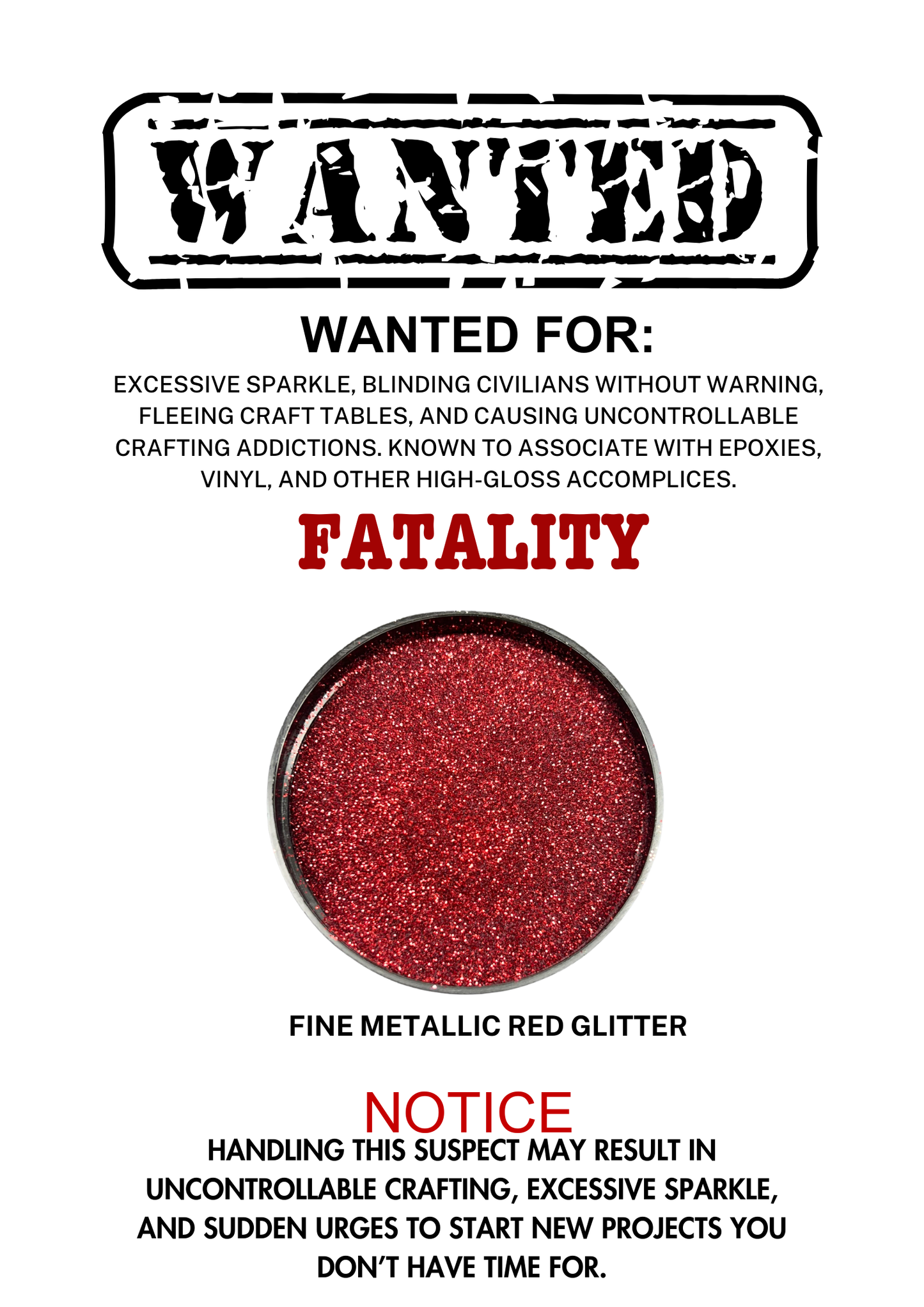 Fatality – Red Metallic Fine