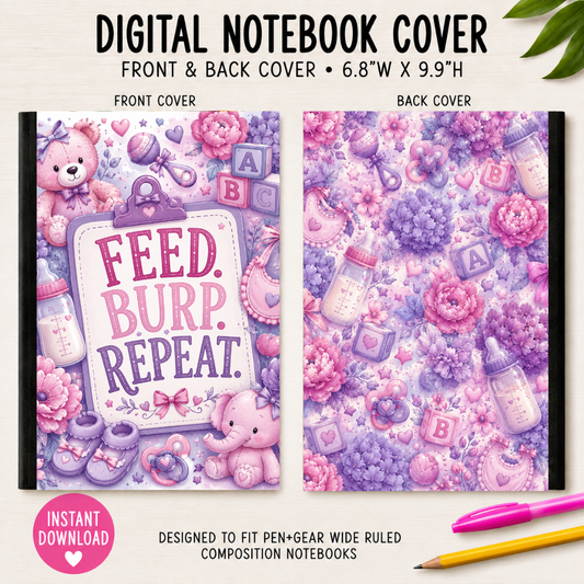 FEEDER (GIRL) - DIGITAL NOTEBOOK COVERS