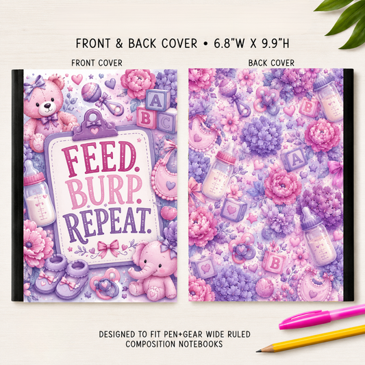 FEED (GIRL) COMPOSITION NOTEBOOK VINYL