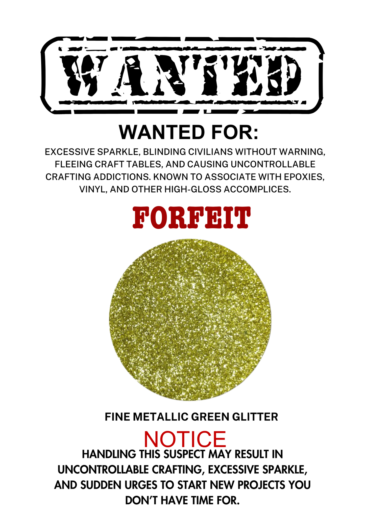 Forfeit - Yellow Gold Metallic Fine