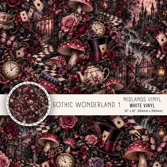 GOTHIC WONDERLAND COLLECTION - ASSORTED SIZES/PATTERNS