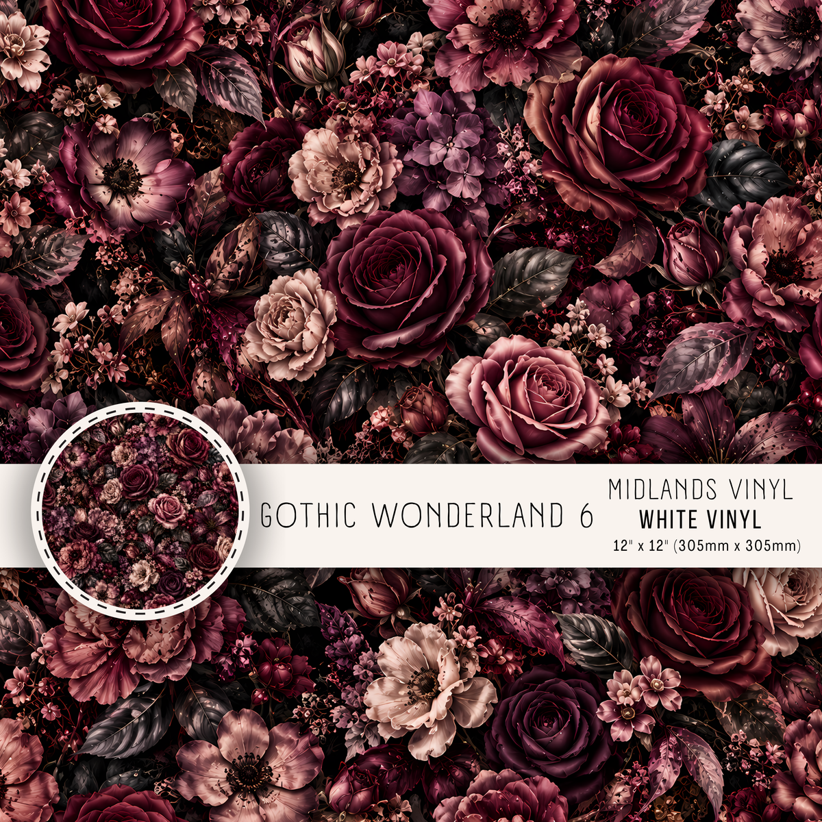 GOTHIC WONDERLAND COLLECTION - ASSORTED SIZES/PATTERNS