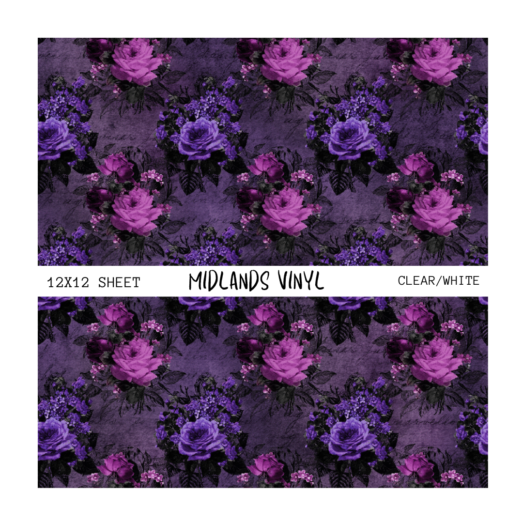 HALLOWEEN FLORAL - ASSORTED PATTERNS