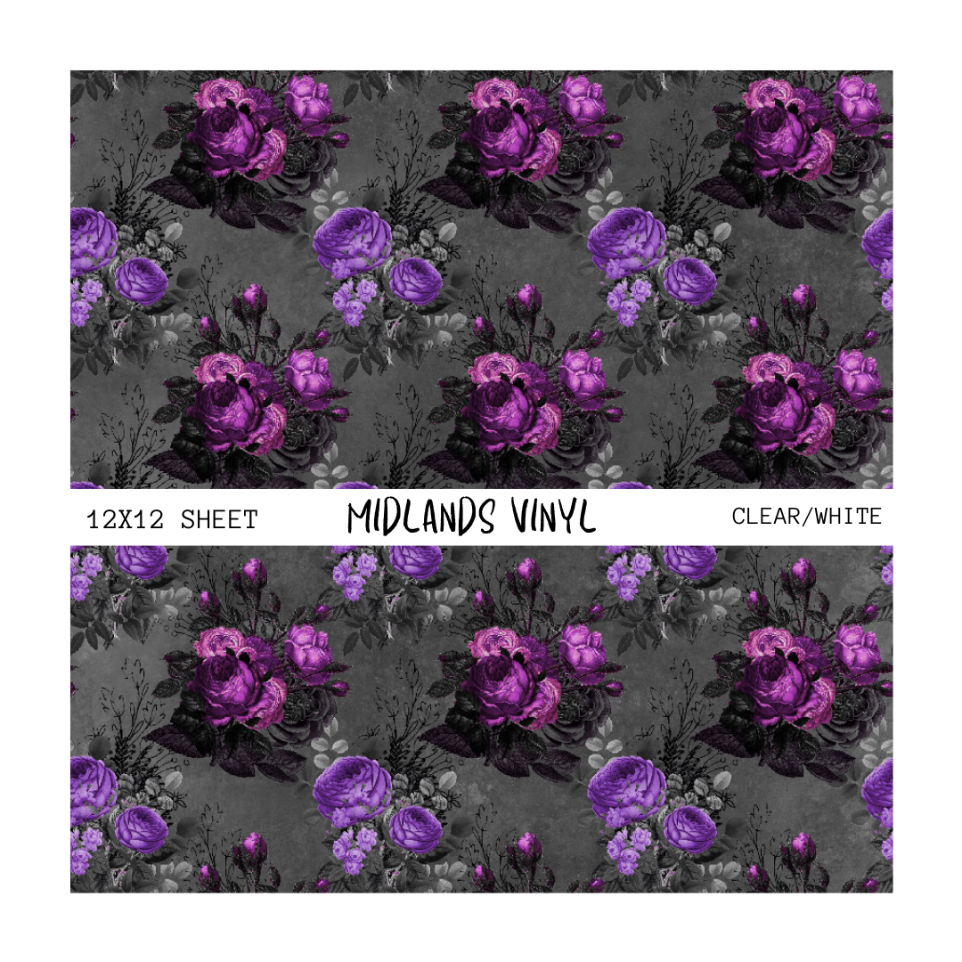 HALLOWEEN FLORAL - ASSORTED PATTERNS