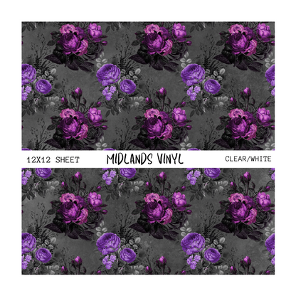 HALLOWEEN FLORAL - ASSORTED PATTERNS