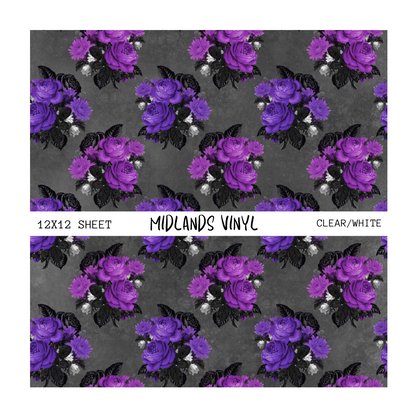 HALLOWEEN FLORAL - ASSORTED PATTERNS