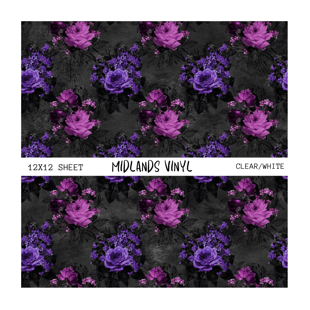 HALLOWEEN FLORAL - ASSORTED PATTERNS