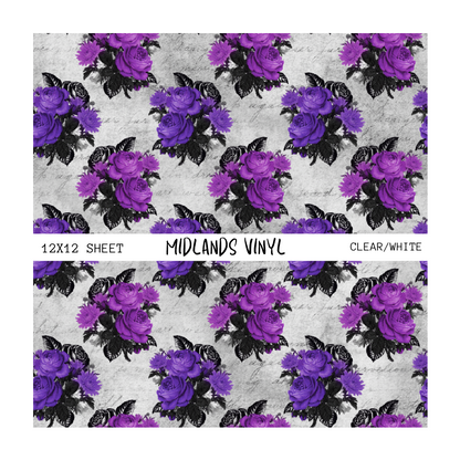 HALLOWEEN FLORAL - ASSORTED PATTERNS