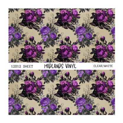 HALLOWEEN FLORAL - ASSORTED PATTERNS