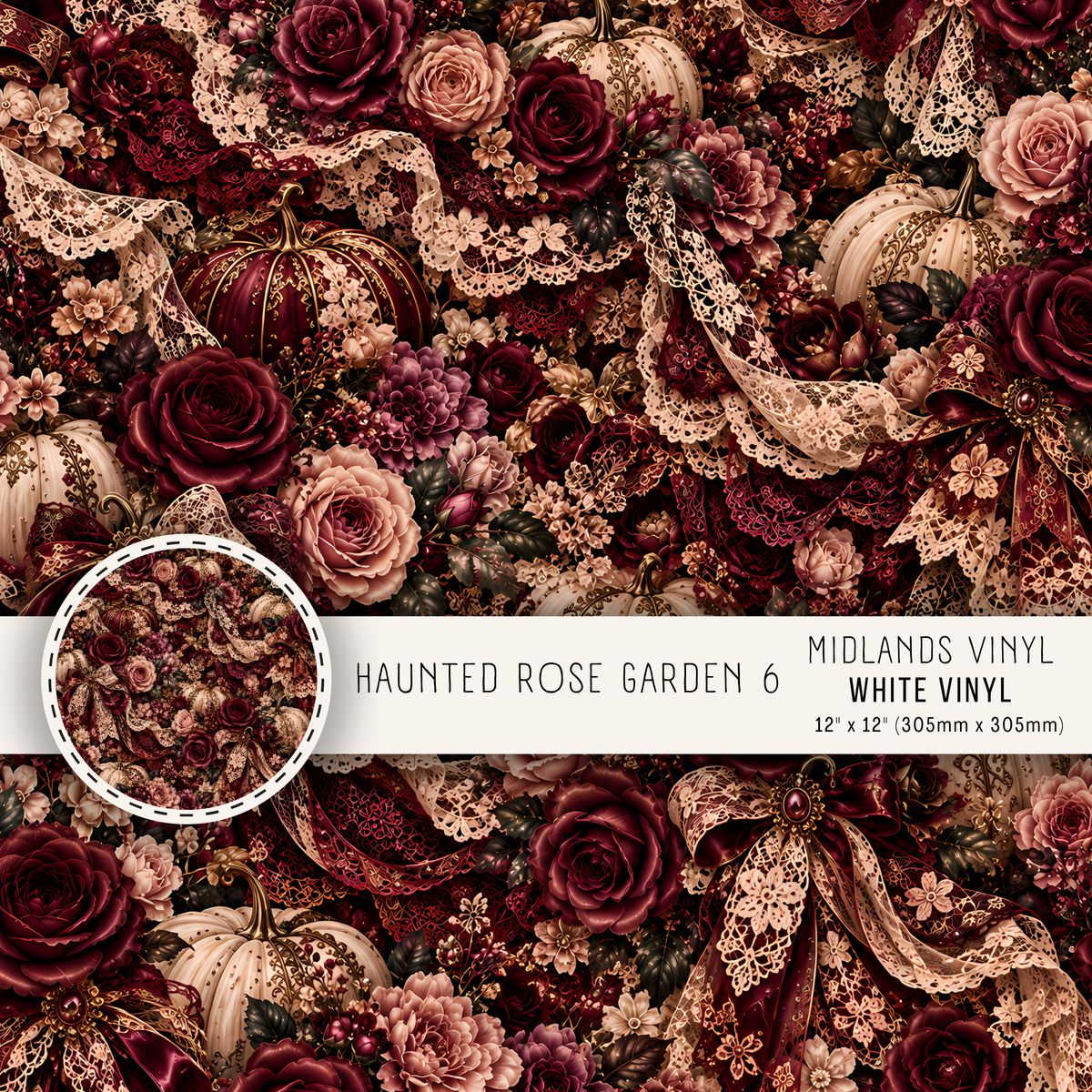 HAUNTED ROSE GARDEN COLLECTION - ASSORTED SIZES/PATTERNS