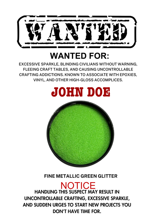 John Doe – Pastel Green Metallic Fine Cut