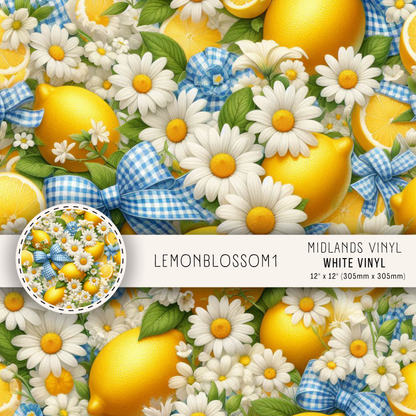 LEMON BLOSSOM COLLECTION - ASSORTED PATTERNS/SIZES