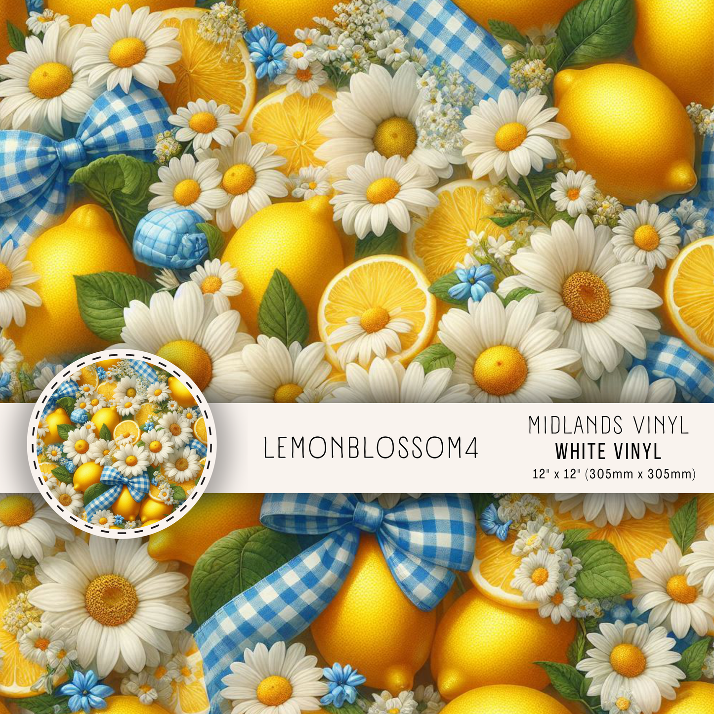 LEMON BLOSSOM COLLECTION - ASSORTED PATTERNS/SIZES