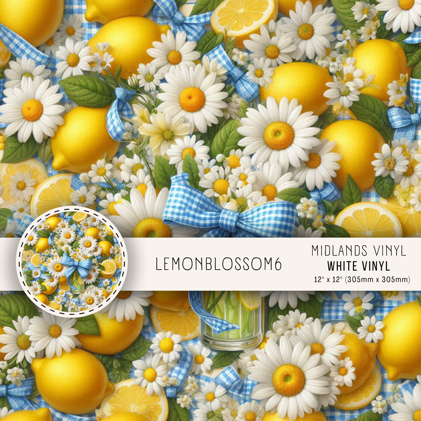 LEMON BLOSSOM COLLECTION - ASSORTED PATTERNS/SIZES