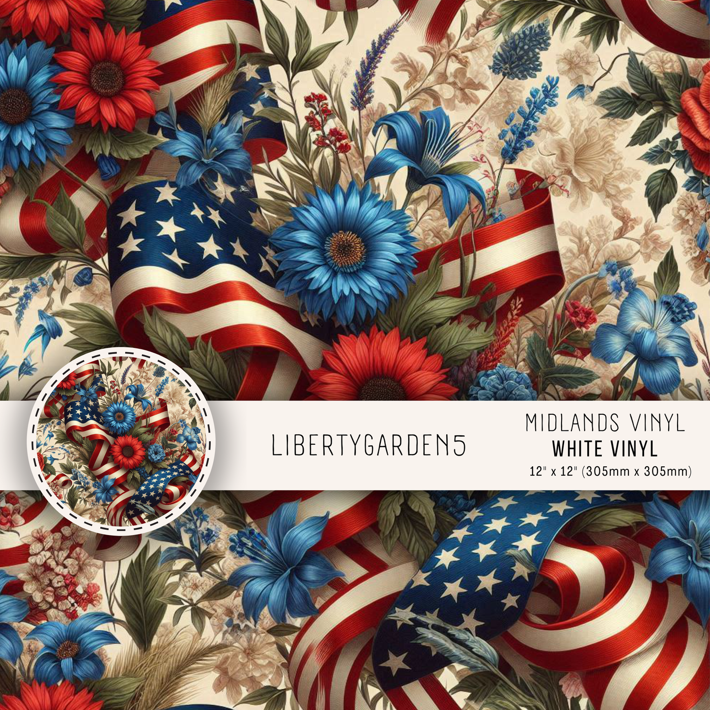 LIBERTY GARDEN COLLECTION - ASSORTED PATTERNS/SIZES