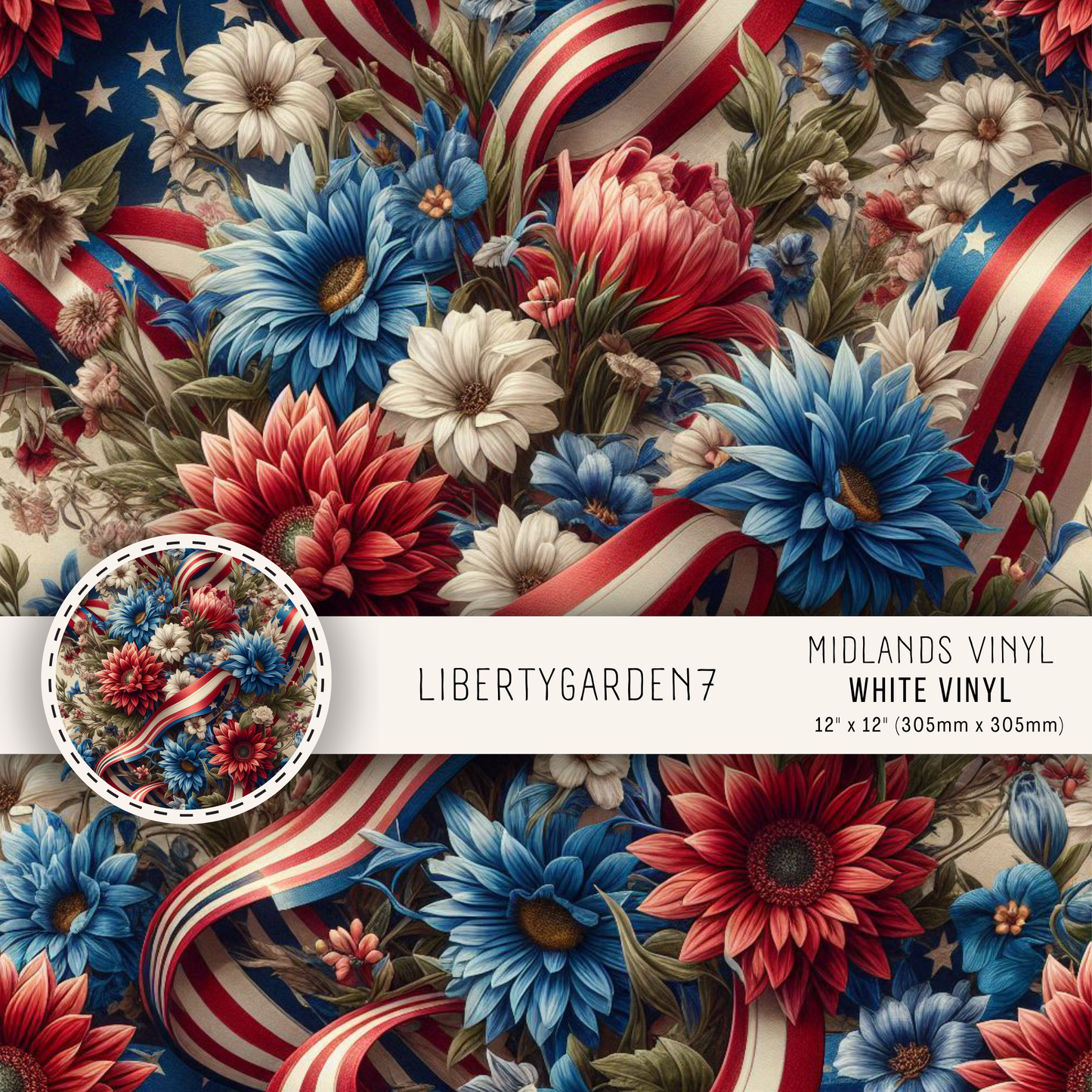 LIBERTY GARDEN COLLECTION - ASSORTED PATTERNS/SIZES