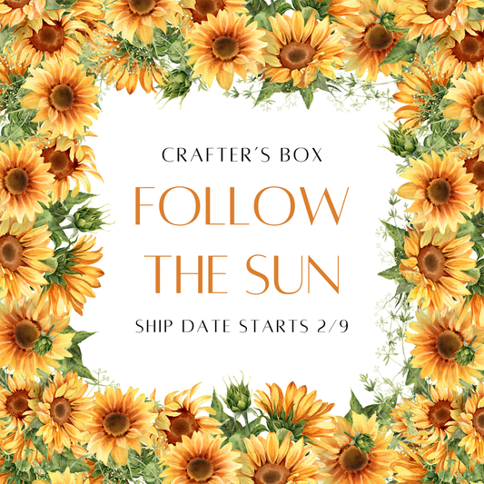 FOLLOW THE SUN - CRAFTER'S BOX