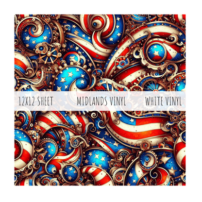 MCC PATRIOTIC STEAMPUNK COLLECTION - ASSORTED PATTERNS