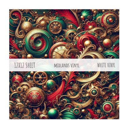 MV MERRY STEAM COLLECTION -ASSORTED PATTERNS - DIGITAL