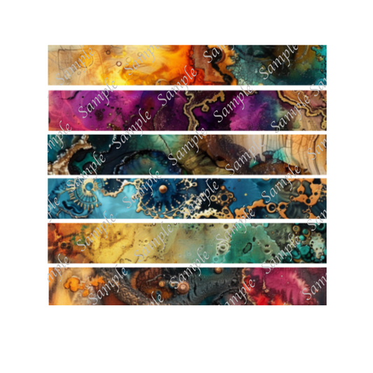 MIXED STRIPS UVDTF